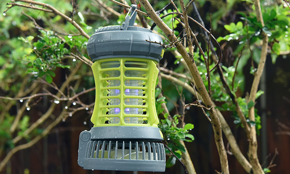 2-in-1 Mosquito Killer Lantern with Cooling Fan
