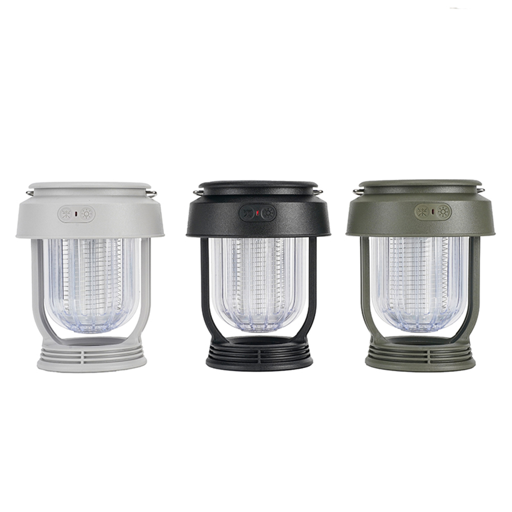Solar Waterproof Rechargeable Mosquito Killer Lantern for Camping
