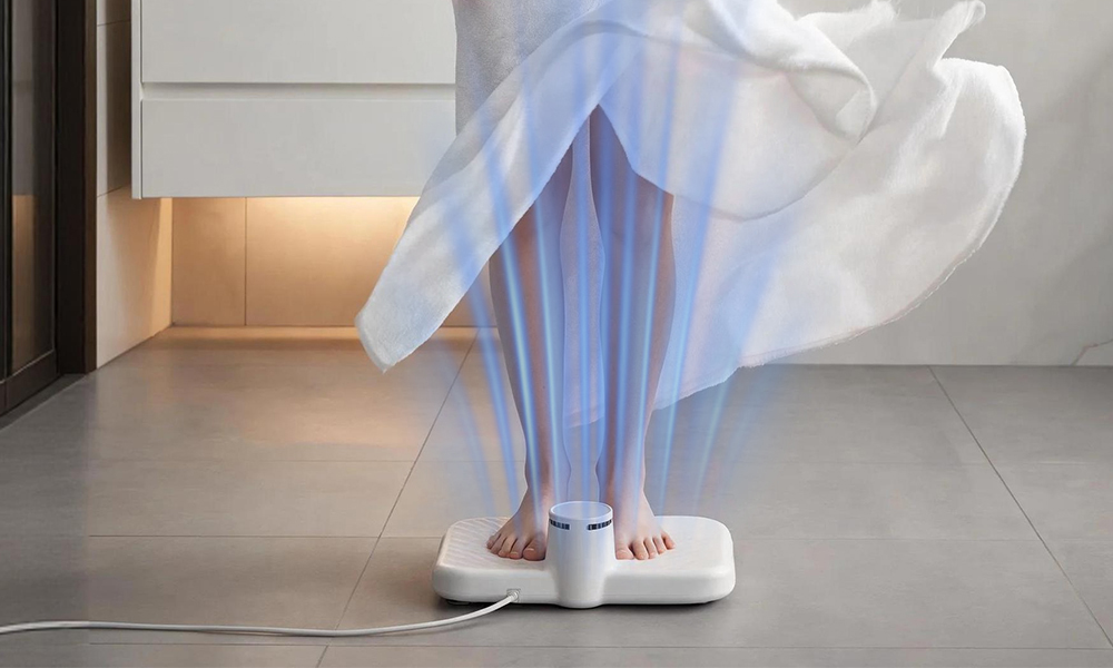 SB-9709 Compact Electric Body & Foot Dryer for Home & Bathroom